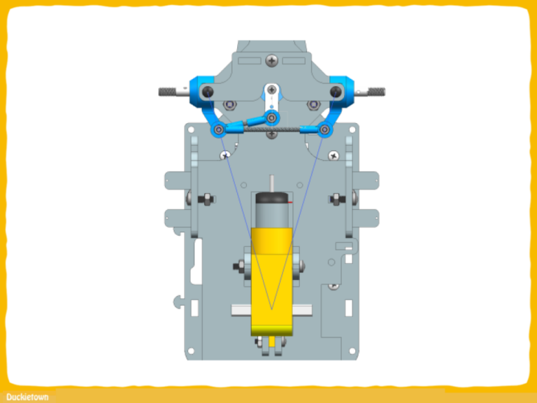 Ackermann criteria met on the steering of the DBv2