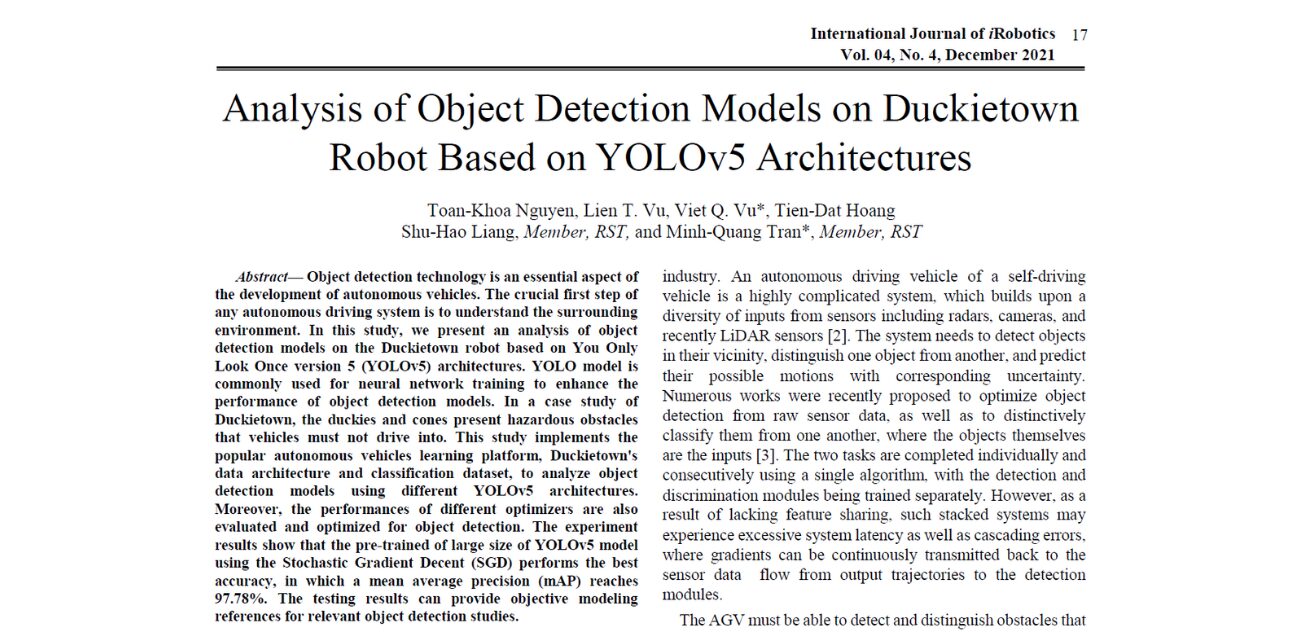 Image Minh Hạo image beautiful image beautiful image beautiful - Object Detection on Duckiebots Using YOLOv5 Models