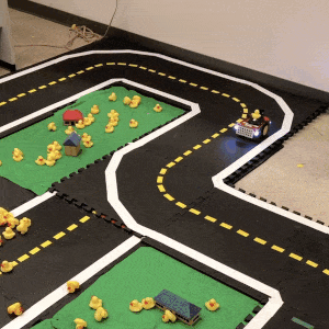 Pure Pursuit Controller with Dynamic Speed and Turn Handling